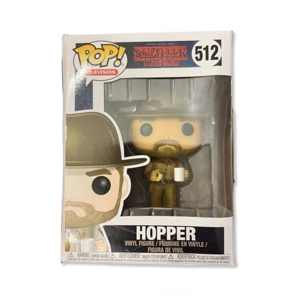 NIB Funko Pop - Stranger Things - Hopper #512 - Picture 1 of 6
